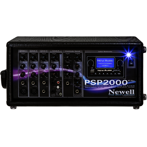 PSP 2000 Mixer Amplificado (200WRMS MÁX / TRUE POWER 120WRMS)