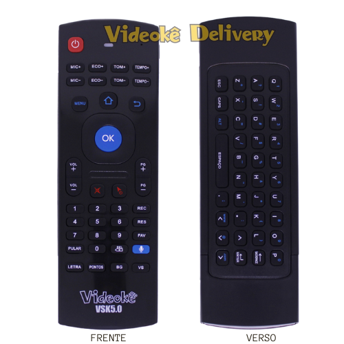 Controle do Videokê VSK 5.0